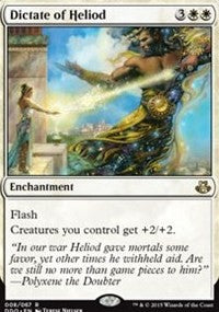 Dictate of Heliod [Duel Decks: Elspeth vs. Kiora]