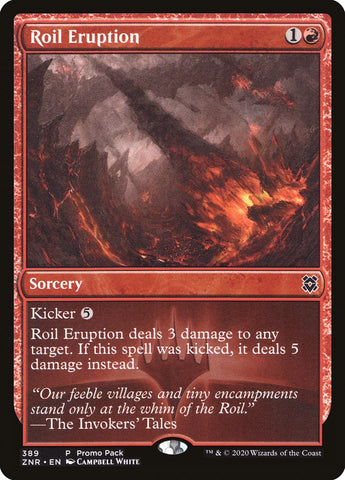 Roil Eruption (Promo Pack) [Zendikar Rising Promos]