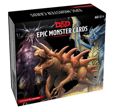 Dungeons & Dragons Spellbook Cards - Epic Monsters