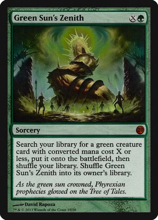 Green Sun's Zenith [From the Vault: Twenty]