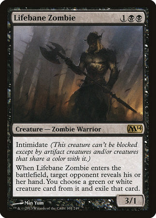 Lifebane Zombie [Magic 2014]