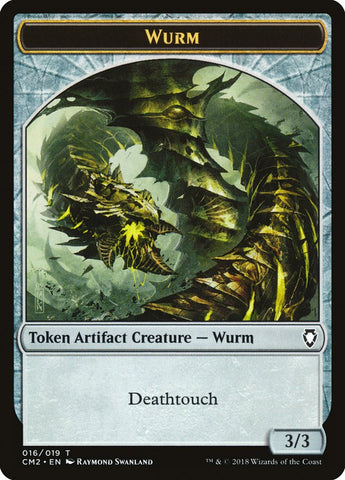 Wurm (Deathtouch) [Commander Anthology Volume II Tokens]
