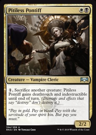 Pitiless Pontiff [Ravnica Allegiance]