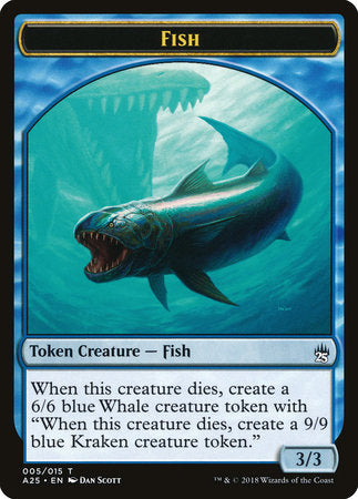 Fish Token (005) [Masters 25 Tokens]