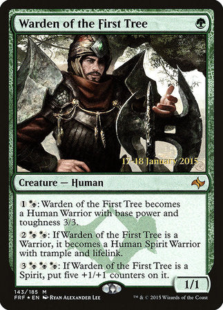 Warden of the First Tree [Fate Reforged Promos]