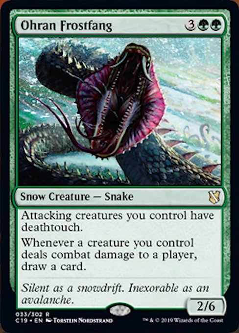 Ohran Frostfang [Commander 2019]