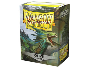 Dragon Shield Sleeves Matte Olive Green (100)