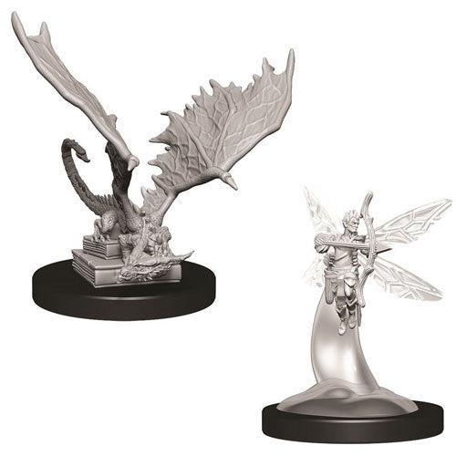 Nolzur's Marvelous Miniatures:  Sprite & Pseudodragon