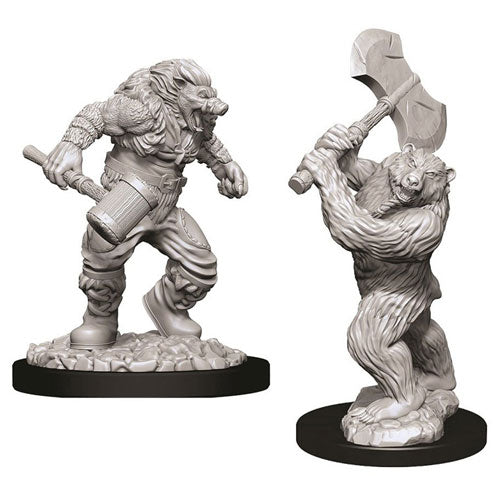 Nolzur's Marvelous Miniatures:  Werebear & Wereboar