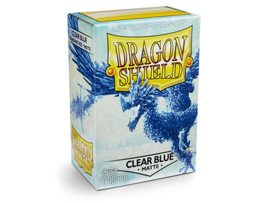 Dragon Shield Sleeves Matte Clear Blue