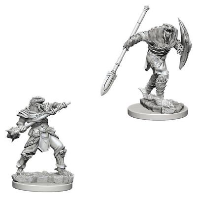 Nolzer's Marvolous Miniatures: Dragonborn Male Fighter (Spear)