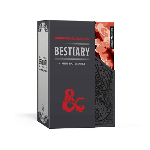 DUNGEONS AND DRAGONS BESTIARY NOTEBOOK SET