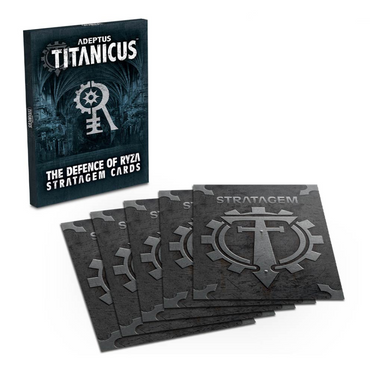 ADEPTUS TITANICUS: THE DEFENCE OF RYZA STRATAGEM CARDS