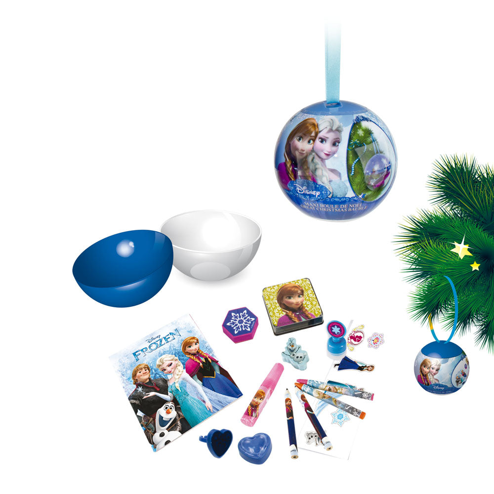 Disney Frozen Large Christmas Tree Bauble With Creative Accessories Gifts