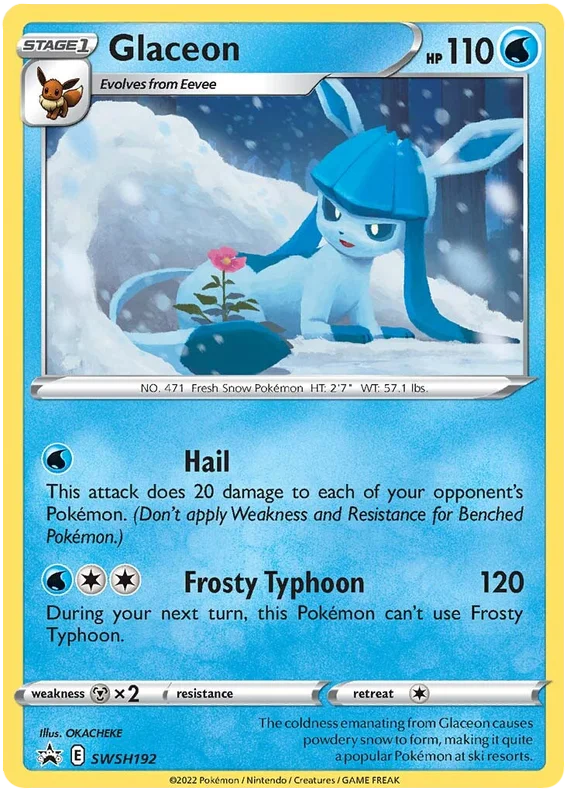 GLACEON - SWSH192 - SWSH PROMO
