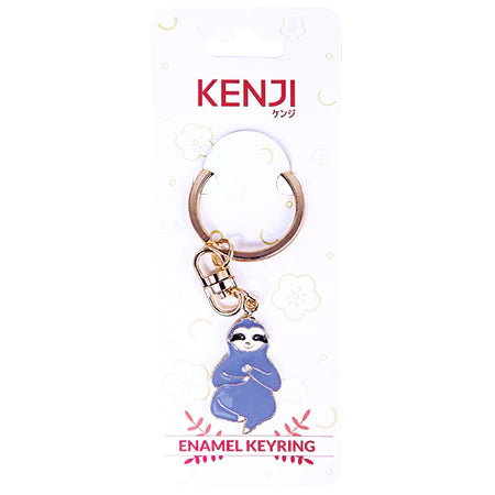 KENJI - METAL KEYRING - SLOTHY