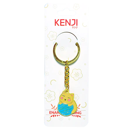 KENJI - METAL KEYRING - CAT THINGS