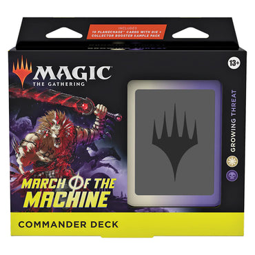 Magic: The Gathering - MARCH OF THE MACHINE COMMANDER DECK - GROWING THREAT