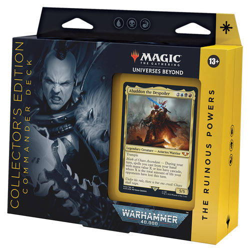 MAGIC: THE GATHERING - Universes Beyond: Warhammer 40,000 - The Ruinous Powers Commander Deck Collector's Edition