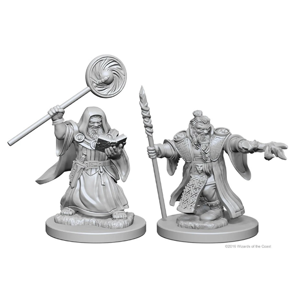 Nolzer's Marvolous Miniatures: Dwarf Male Wizard