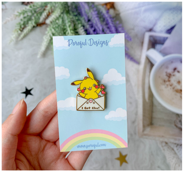 Pokemon - Pikachu // I Got Chu Pin by Poroful