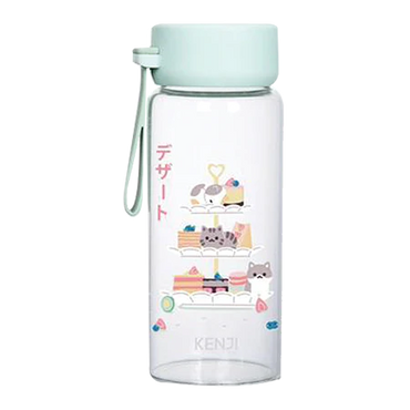 TAKU STRAP WATER BOTTLE - DESSERT KITTY
