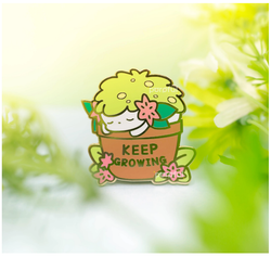 Pokemon - Shaymin: Keep Growing Pin by Poroful