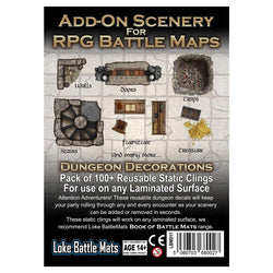 Scenery Add-Ons for RPG Battle Mats (Pack of 5 A4 sheets)