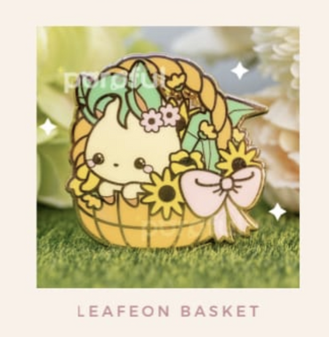 Pokemon - Leafeon Basket - Pin by Poroful