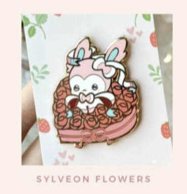 Pokemon - Sylveon Flowers - Pin by Poroful
