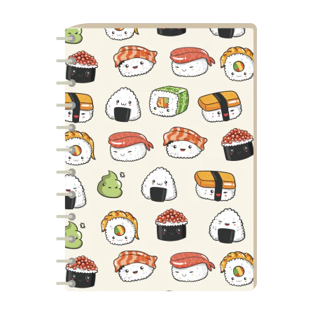 GINZA RING NOTEBOOK SUSHI