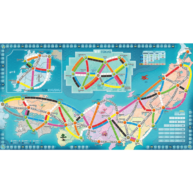 TICKET TO RIDE MAP COLLECTION: VOLUME 7 – JAPAN & ITALY