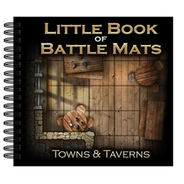 Loki Battle Mats: Towns and Taverns: Little book of battle mats