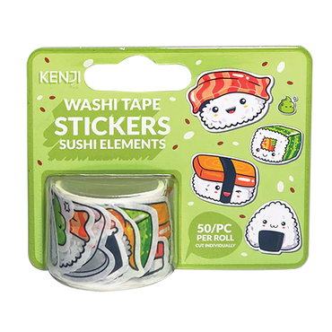 WASHI TAPE STICKERS - SUSHI