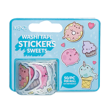 WASHI TAPE STICKERS - SWEETS