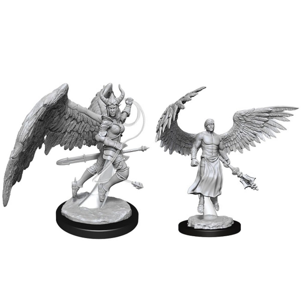 Nolzer's Marvolous Miniatures: Deva & Erinyes