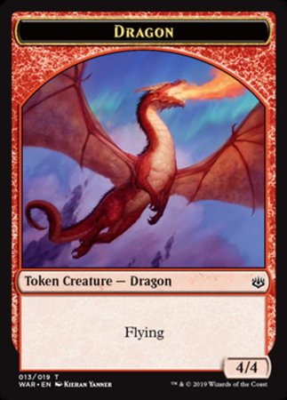 Dragon Token [War of the Spark Tokens]