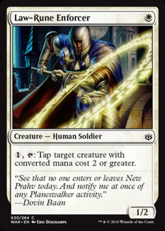 Law-Rune Enforcer [War of the Spark]