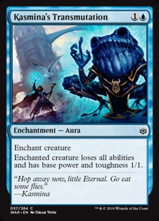 Kasmina's Transmutation [War of the Spark]