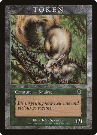 Squirrel Token (Odyssey) [Magic Player Rewards 2002]