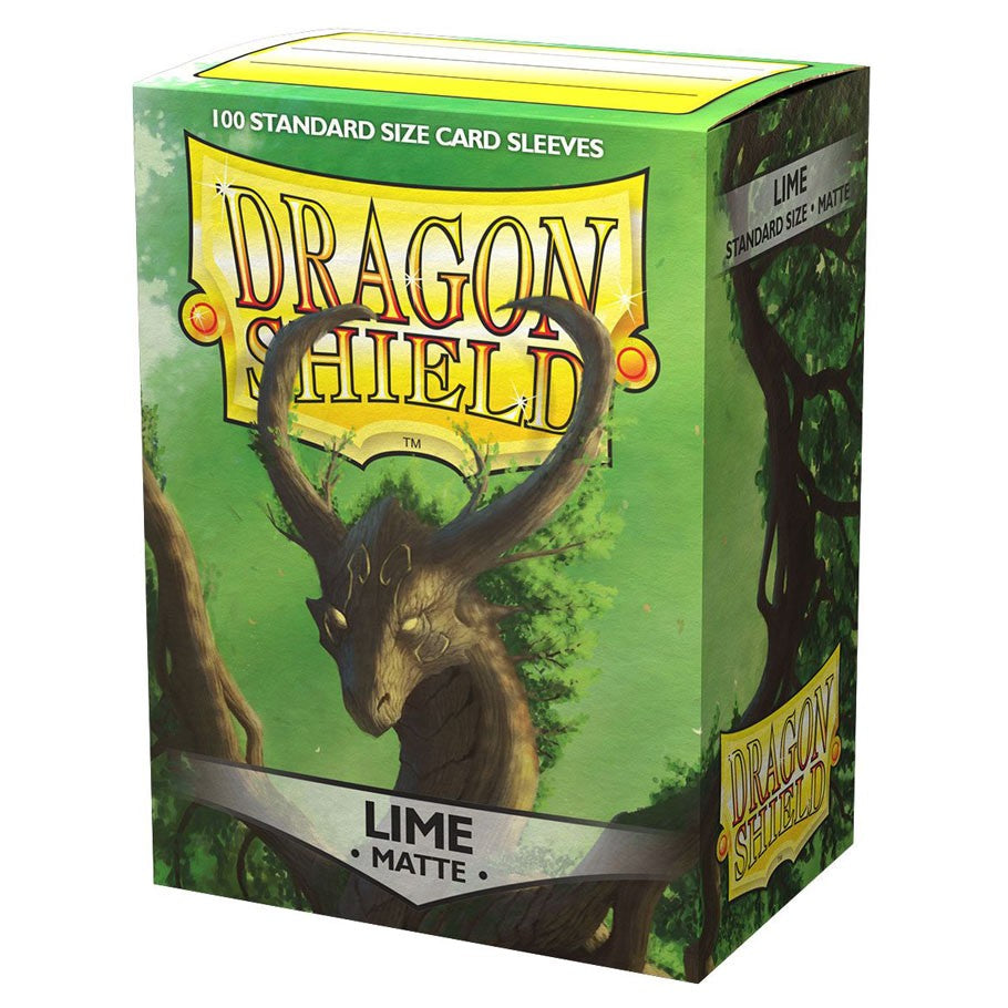 Dragon Shield Sleeves Matte Lime Green (100)