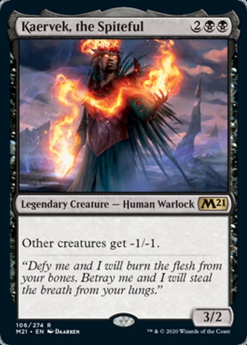 Kaervek, the Spiteful [Core Set 2021]