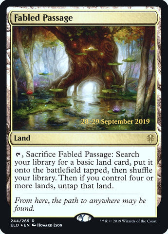Fabled Passage  [Throne of Eldraine Prerelease Promos]