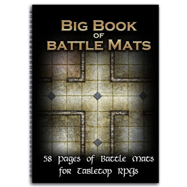 Loki Battle Mats: Big Book of Battle Mats (A4)