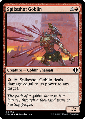 Spikeshot Goblin [Commander Masters]