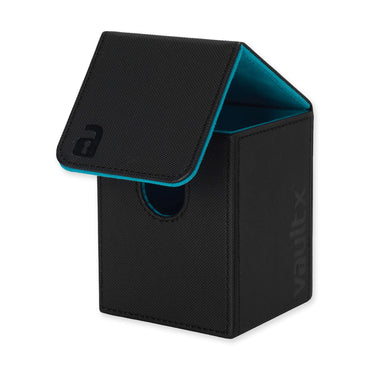 Vault X - Large Exo-Tec - Deck Box - Black & Blue