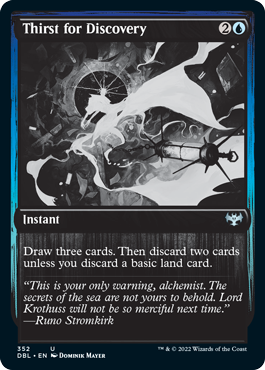 Thirst for Discovery [Innistrad: Double Feature]