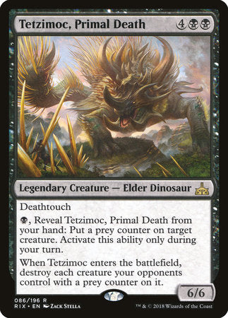 Tetzimoc, Primal Death [Rivals of Ixalan]