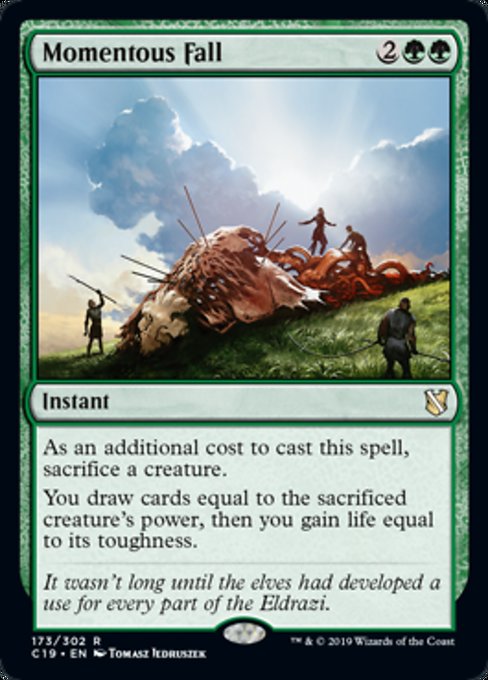 Momentous Fall [Commander 2019]