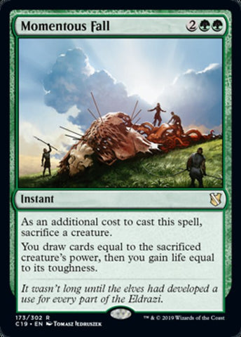 Momentous Fall [Commander 2019]